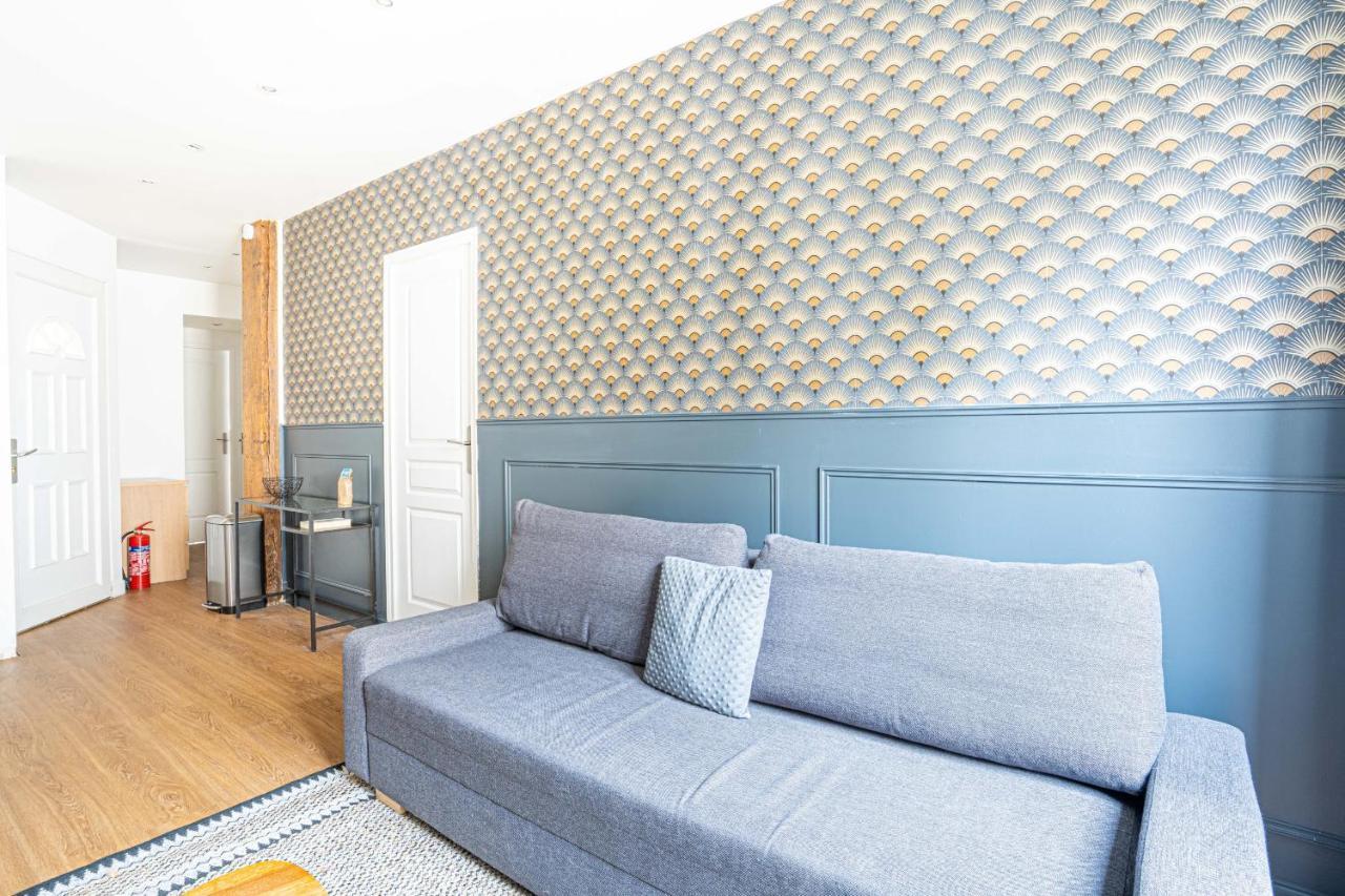 18 Luxury Parisien Home Montorgueil 2 Eksteriør billede